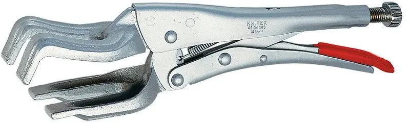 Samosvorné kleště s pákovým mechanizmem pro svařování leskle zinkované 280 mm - 4224280