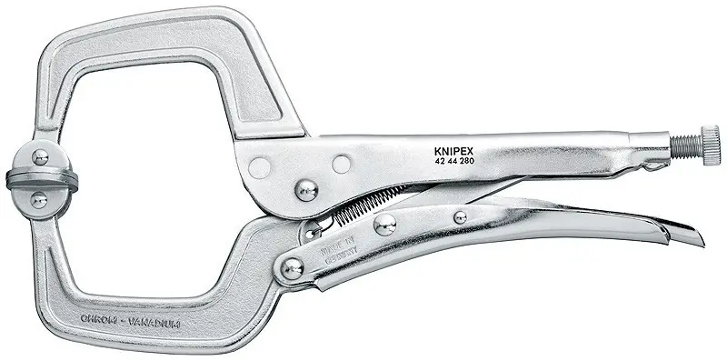 Samosvorné kleště s pákovým mechanizmem pro svařování leskle zinkované 280 mm - 4244280