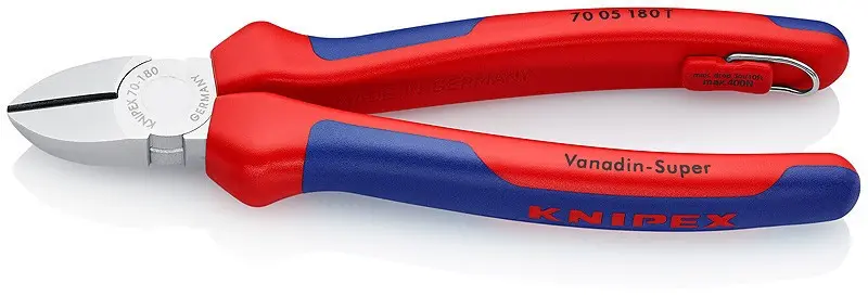 Boční štípací kleště chromované 180 mm - 7005180T