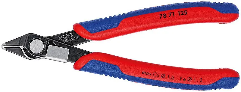 Boční štípací kleště Electronic Super Knips ® brunýrované 125 mm - 7871125
