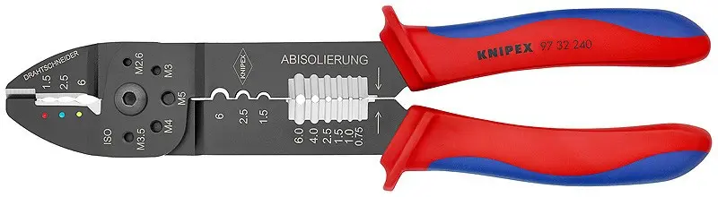 Krimpovací kleště lakováno na černo 240 mm - 9732240
