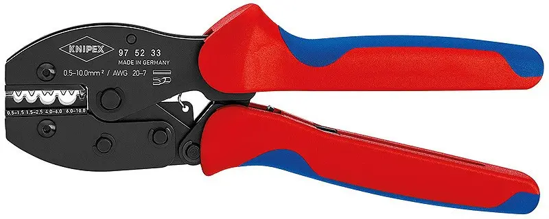 Krimpovací kleště KNIPEX PreciForce ® brunýrované 220 mm - 975233