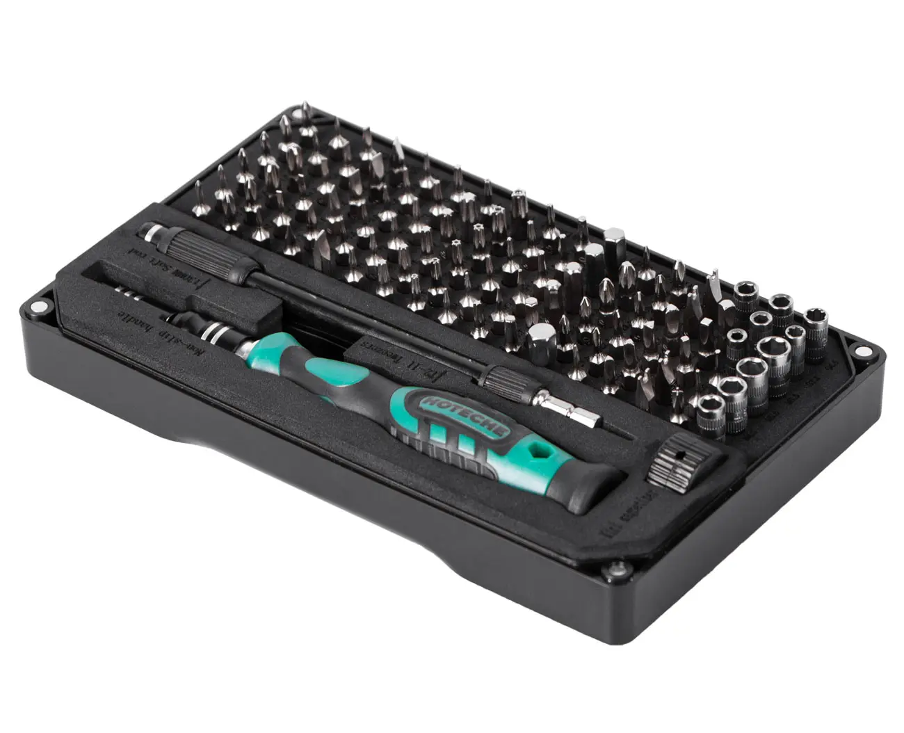 Sada bitů s adaptérem pro jemnou mechaniku, 106 ks - HT251106