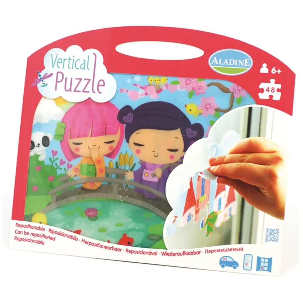 Aladine Vertikální okenní puzzle Aladine, 48 dílků - Japonsko