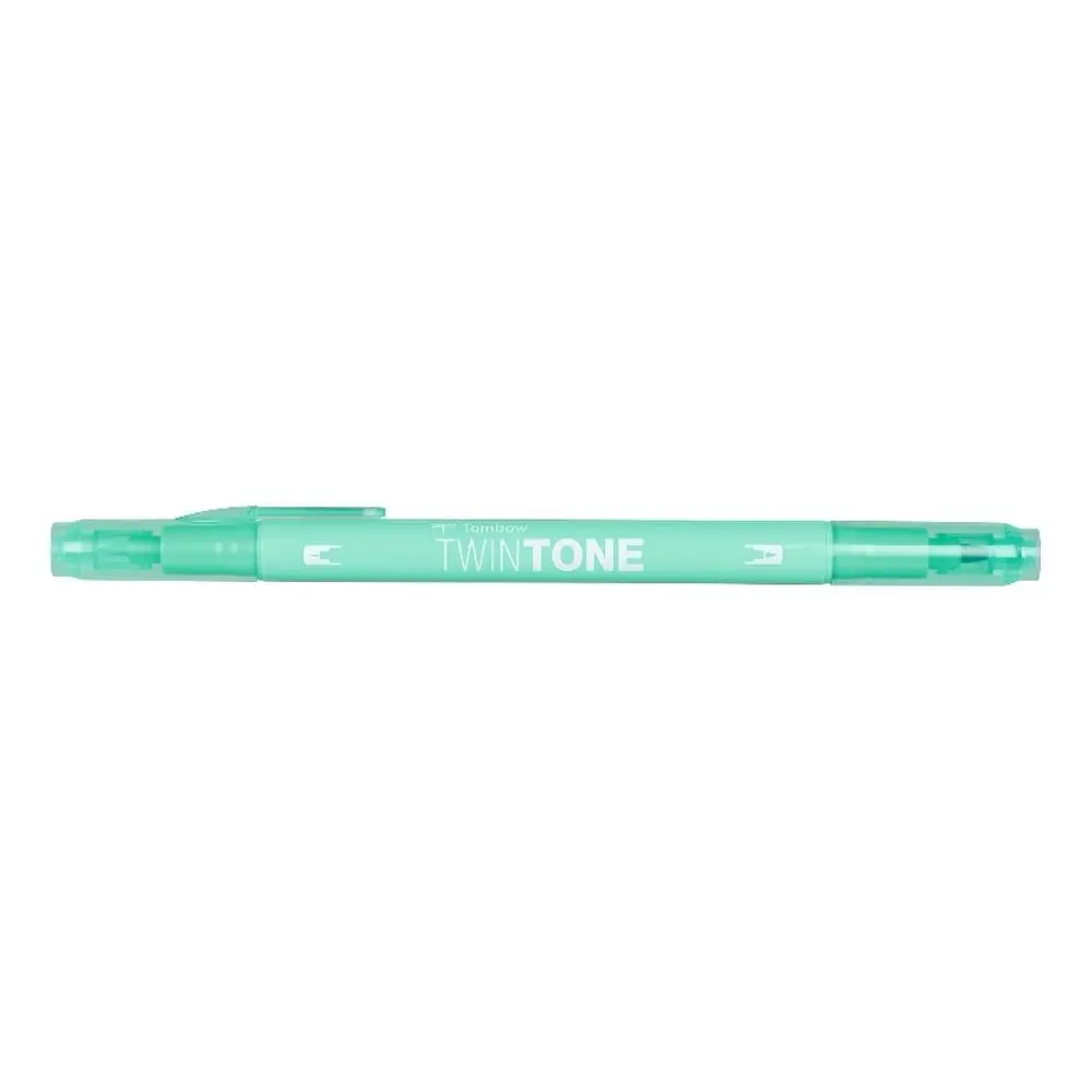 Tombow Oboustranný fix Tombow TwinTone - VYBERTE ODSTÍN - Oboustranný fix Tombow TwinTone - mint green, mátový zelený