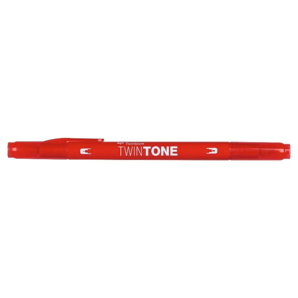 Tombow Oboustranný fix Tombow TwinTone - VYBERTE ODSTÍN - Oboustranný fix Tombow TwinTone - red, červený