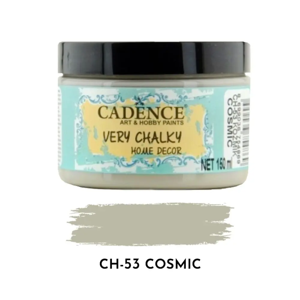 Cadence Křídová barva Cadence Very Chalky, 150 ml - VYBERTE ODSTÍN - Křídová barva Cadence Very Chalky, 150 ml - cosmic, kosmická šedá