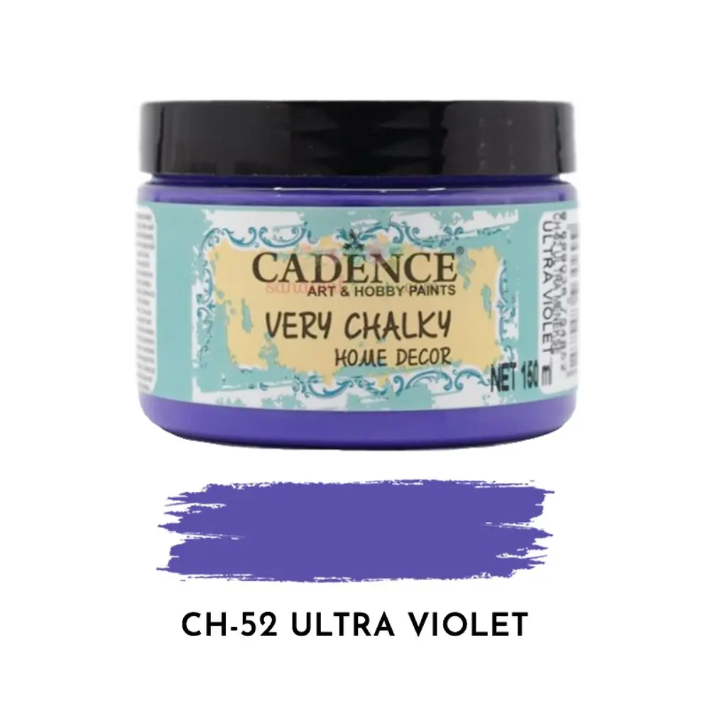 Cadence Křídová barva Cadence Very Chalky, 150 ml - VYBERTE ODSTÍN - Křídová barva Cadence Very Chalky, 150 ml - ultra violet, ultrafialová
