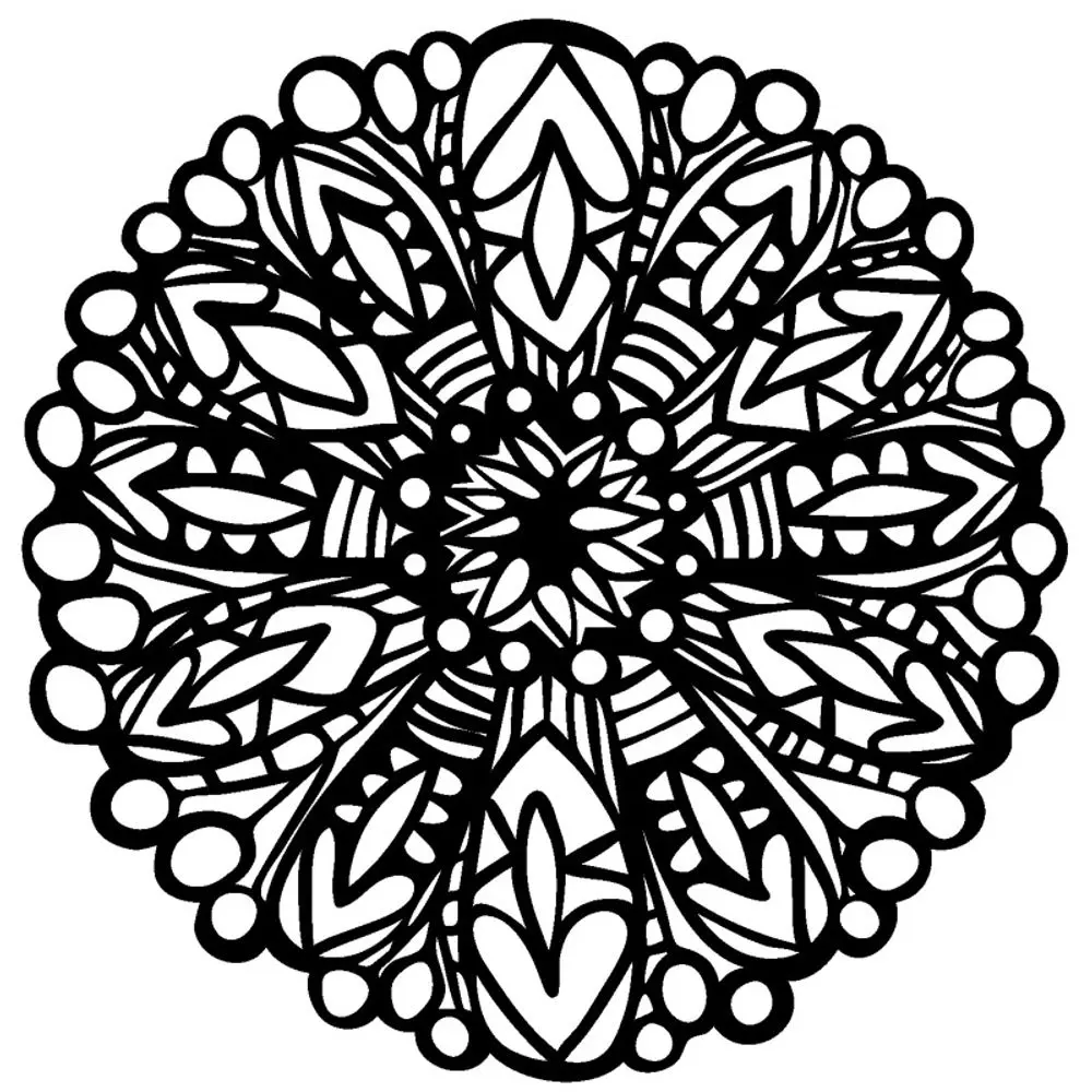 The Crafter´s Workshop Šablona TCW - Big Flower - VYBERTE VELIKOST - Šablona TCW 6"x6" (15,2x15,2 cm) - Big Flower