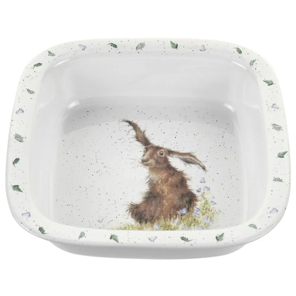 Royal Worcester Zapékací mísa Wrendale Designs "Harebells", 25,5 cm - Zajíc