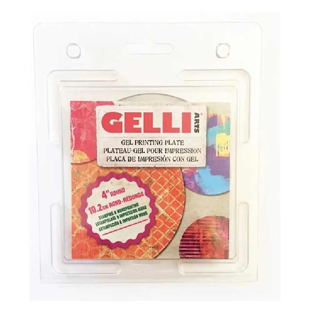 Gelli Arts Gelová podložka Gelli Plate, kruh - VYBERTE VELIKOST - Gelová podložka Gelli Plate - kruh o