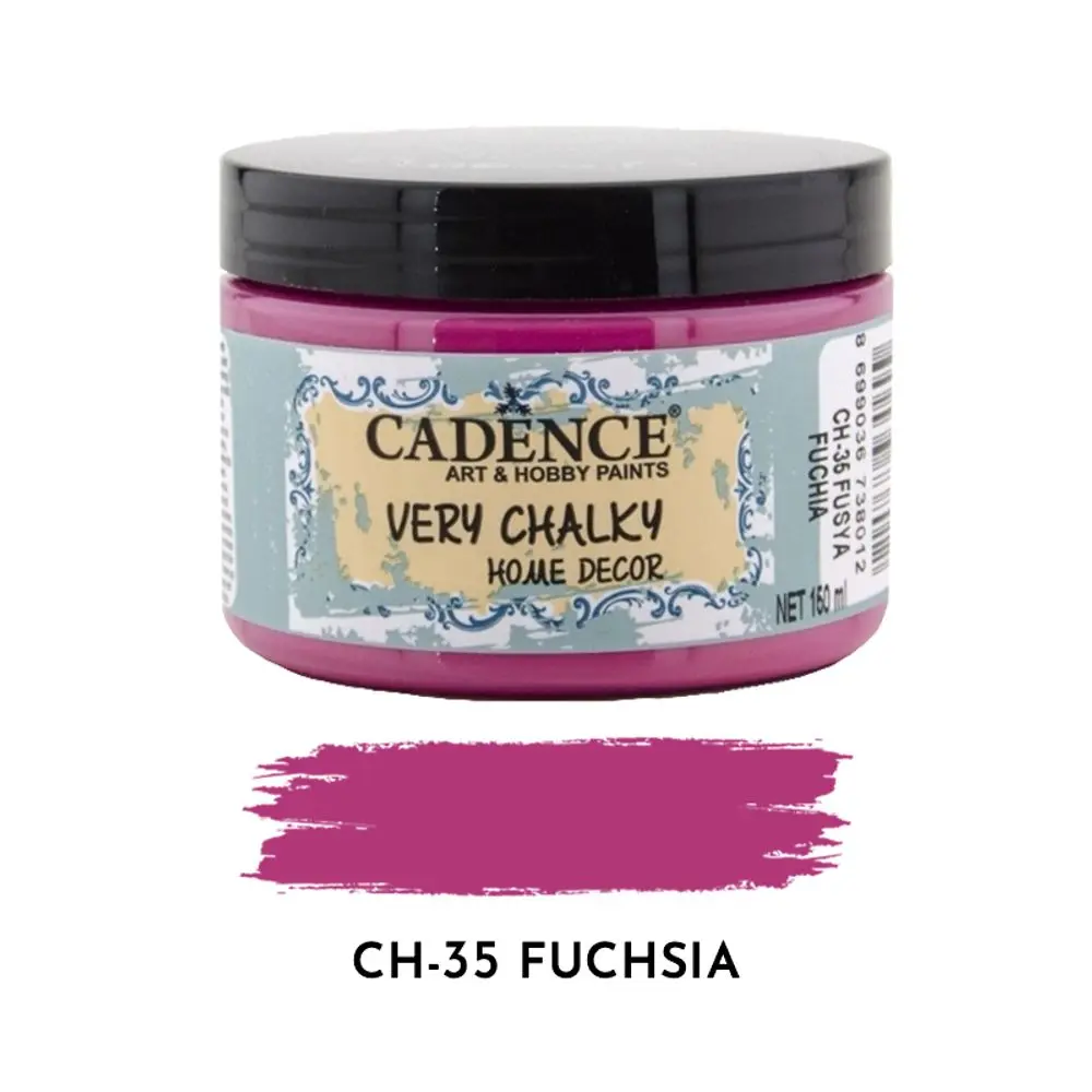 Cadence Křídová barva Cadence Very Chalky, 150 ml - VYBERTE ODSTÍN - Křídová barva Cadence Very Chalky, 150 ml - fuchsia, fuchsiová