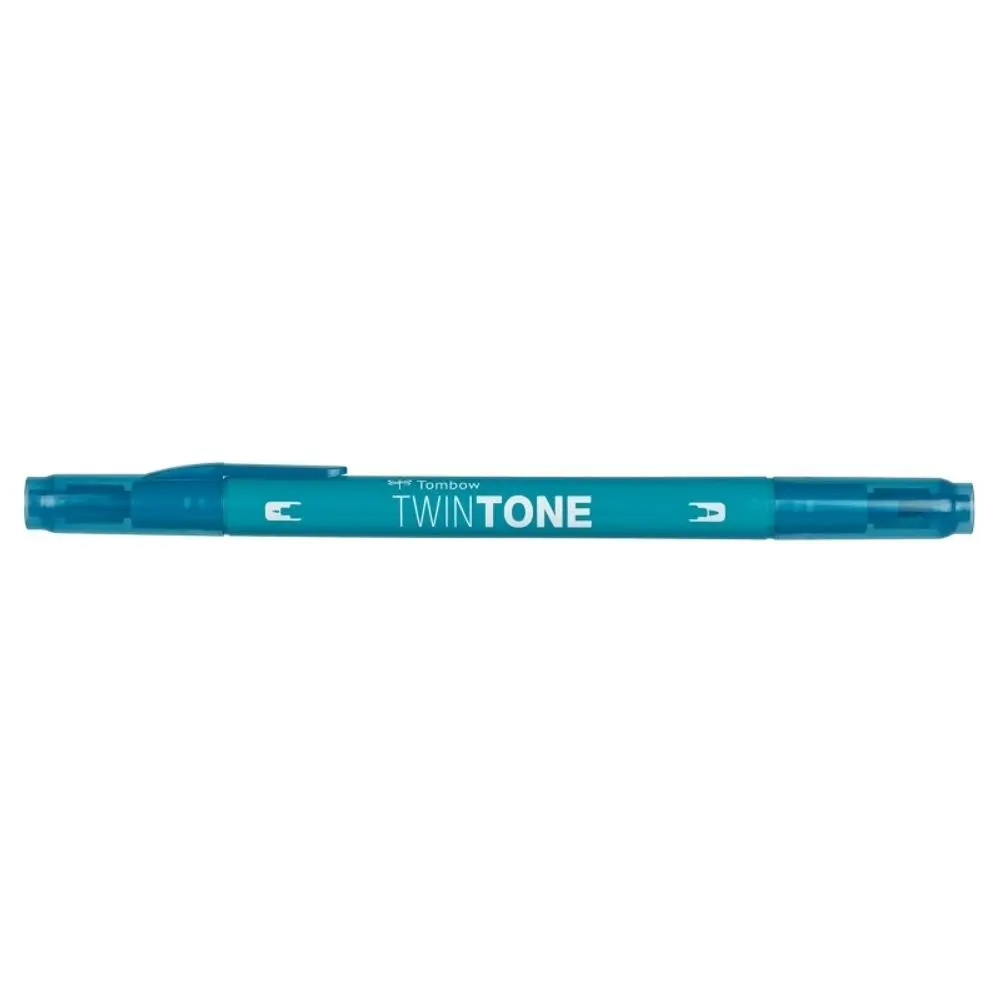 Tombow Oboustranný fix Tombow TwinTone - VYBERTE ODSTÍN - Oboustranný fix Tombow TwinTone - turquoise blue, tm. tyrkysový