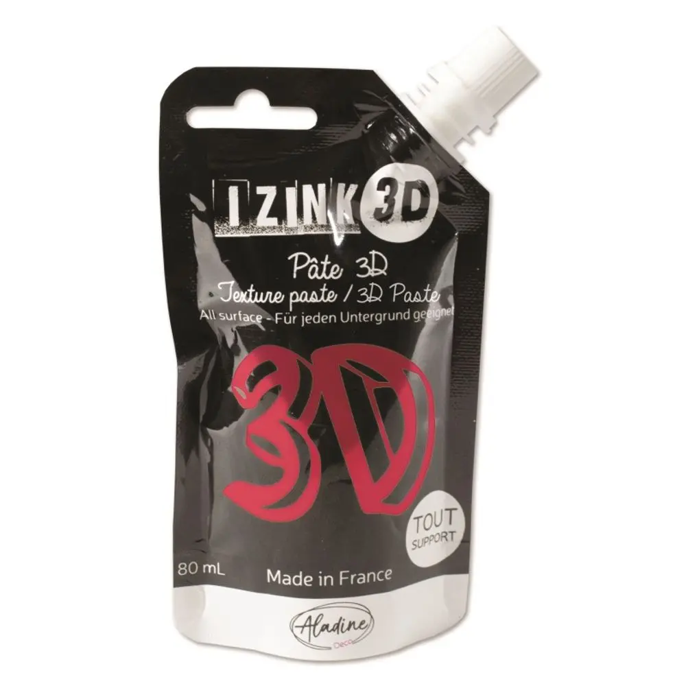 Aladine Reliéfní pasta Aladine Izink 3D, 80 ml - VYBERTE ODSTÍN - Reliéfní pasta Aladine Izink 3D, 80 ml - geranium, růžová