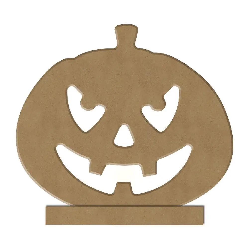 Gomille Dřevěný svícen k dekoraci Gomille, 12 cm - Dýně