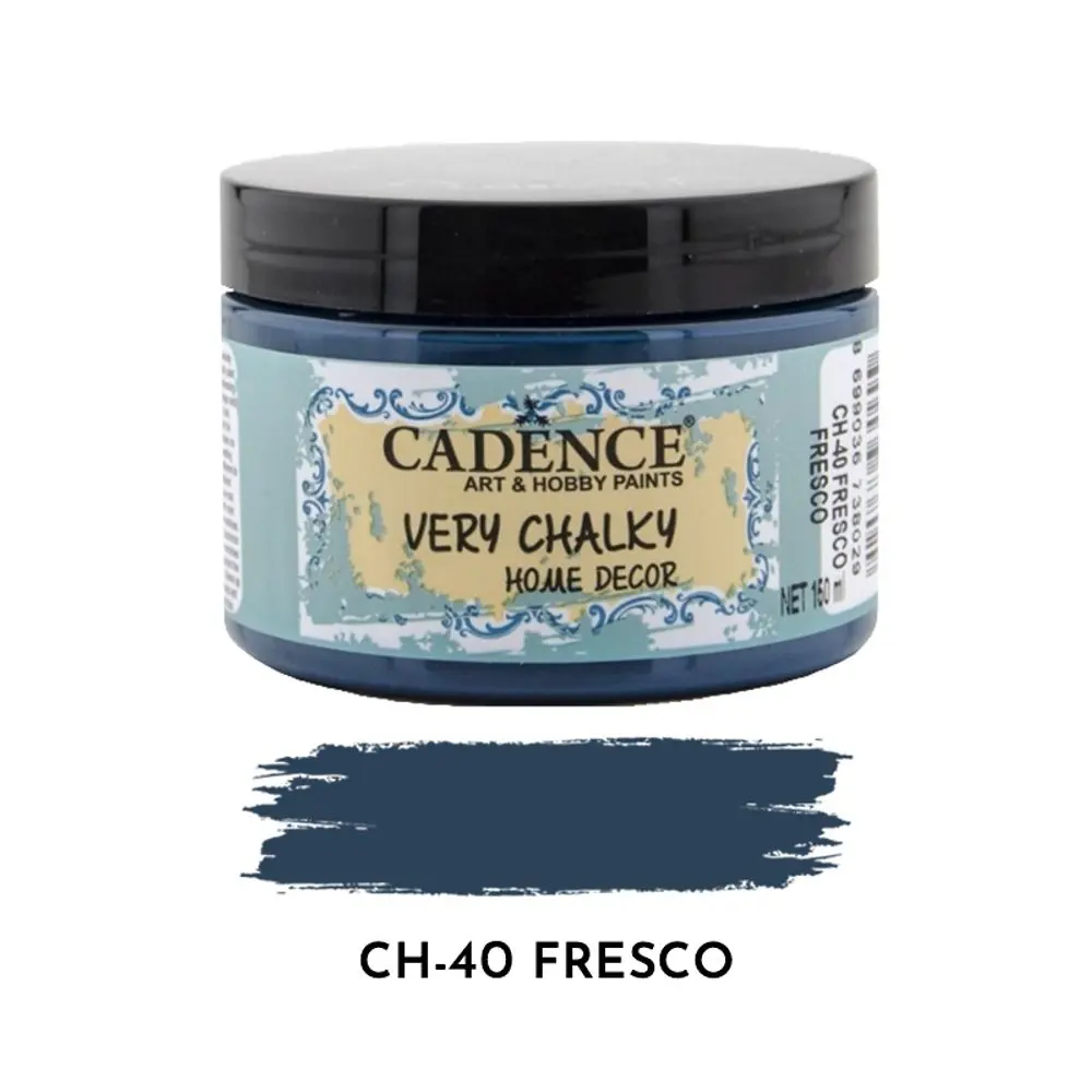 Cadence Křídová barva Cadence Very Chalky, 150 ml - VYBERTE ODSTÍN - Křídová barva Cadence Very Chalky, 150 ml - fresco, pruská modrá