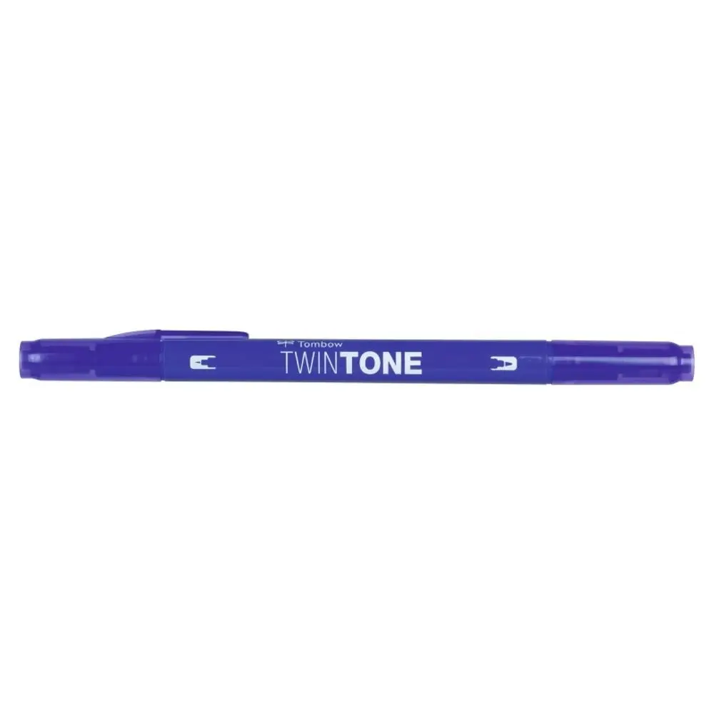 Tombow Oboustranný fix Tombow TwinTone - VYBERTE ODSTÍN - Oboustranný fix Tombow TwinTone - prussian blue, pruský modrý