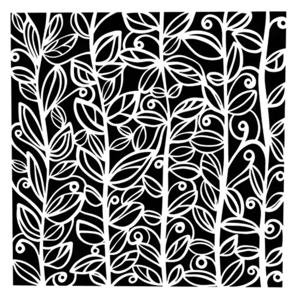 The Crafter´s Workshop Šablona TCW - Leafy Vines - VYBERTE VELIKOST - Šablona TCW 12"x12" (30,5x30,5 cm) - Leafy Vines