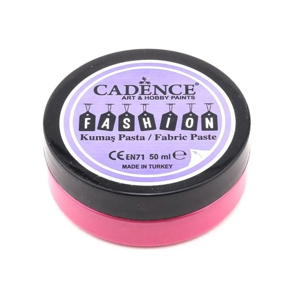Cadence Reliéfní pasta na textil Cadence Fashion Opaque, 50 ml - VYBERTE ODSTÍN - Reliéfní pasta na textil Cadence Fashion Opaque, 50 ml - fuchsia, fuchsiová
