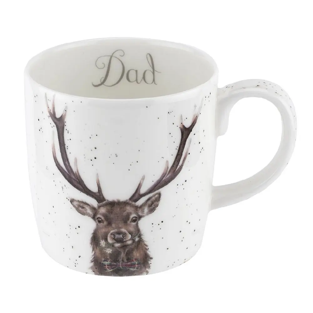 Royal Worcester Porcelánový hrnek Wrendale Designs "Dad", 0,4 l - Pro tatínka
