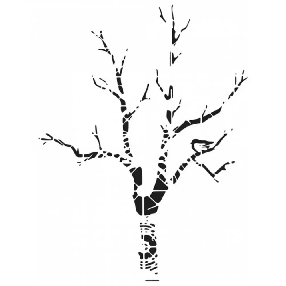 The Crafter´s Workshop Šablona TCW 6"x6" (15,2x15,2 cm) - Shadow Tree
