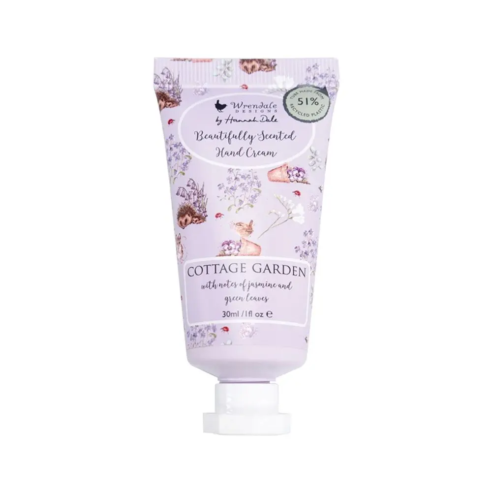 Wrendale Designs Krém na ruce Wrendale Designs "Cottage Garden", 30 ml - Jasmín, zelené lístky