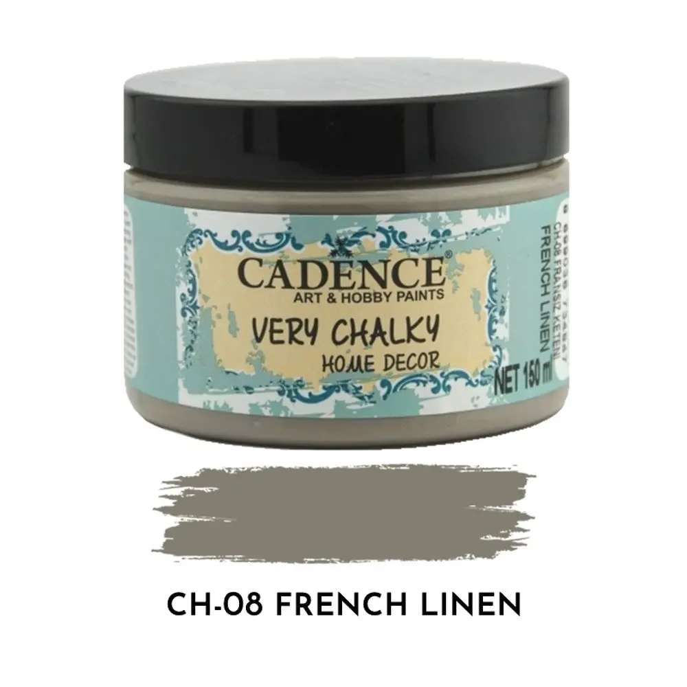 Cadence Křídová barva Cadence Very Chalky, 150 ml - VYBERTE ODSTÍN - Křídová barva Cadence Very Chalky, 150 ml - french linen, antická hnědá