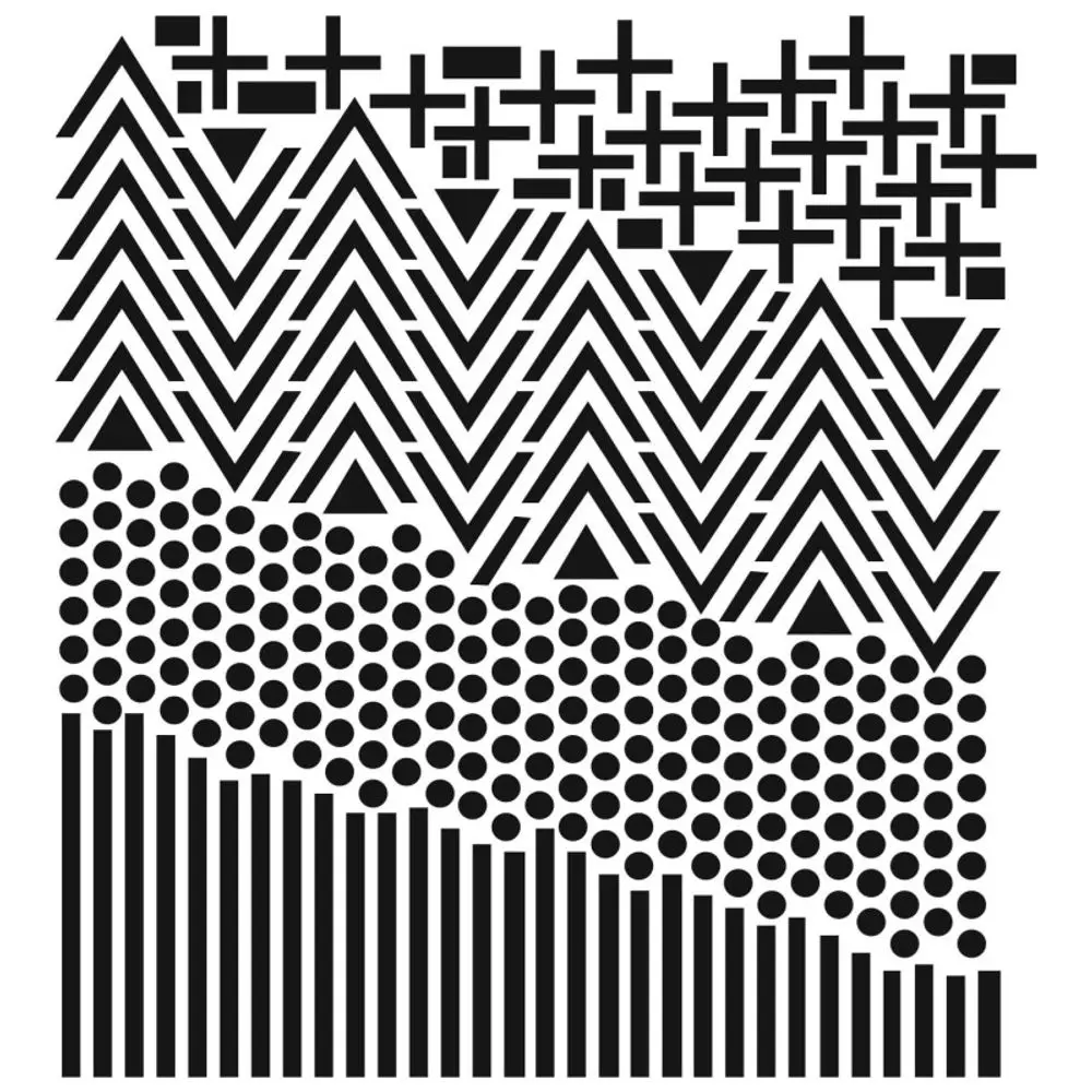 The Crafter´s Workshop Šablona TCW - Shape Landscape - VYBERTE VELIKOST - Šablona TCW 12"x12" (30,5x30,5 cm) - Shape Landscape