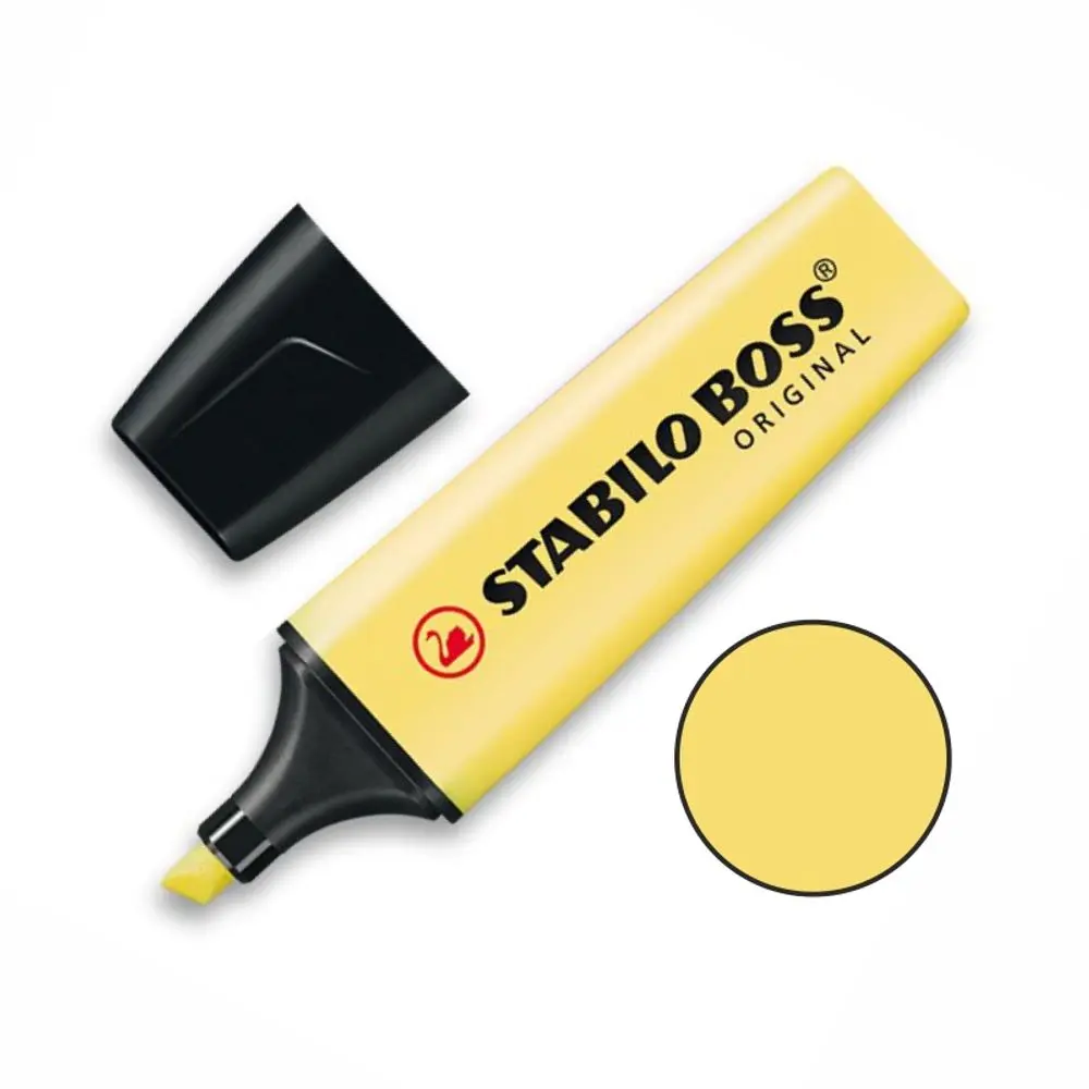 Stabilo Zvýrazňovač Stabilo Boss Original Pastel - VYBERTE ODSTÍN - Zvýrazňovač Stabilo Boss Original Pastel - žlutý
