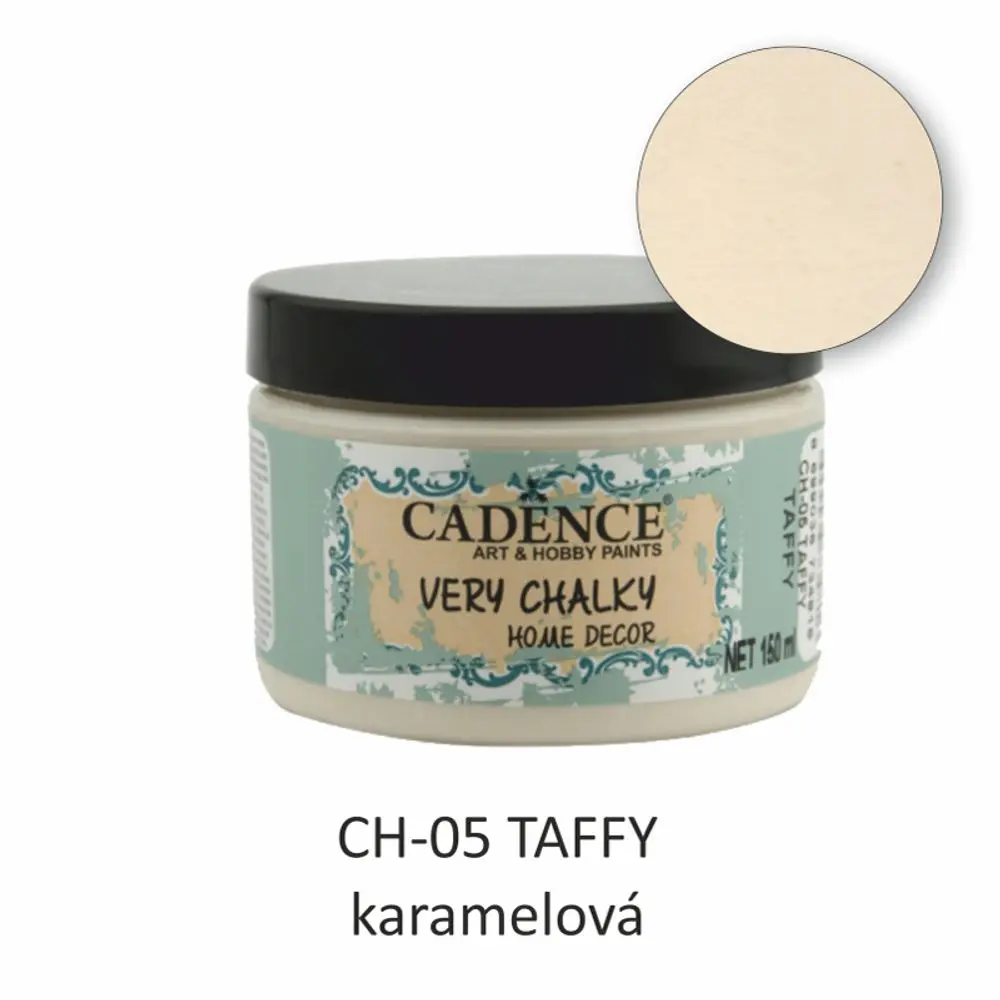 Cadence Křídová barva Cadence Very Chalky, 150 ml - VYBERTE ODSTÍN - Křídová barva Cadence Very Chalky, 150 ml -