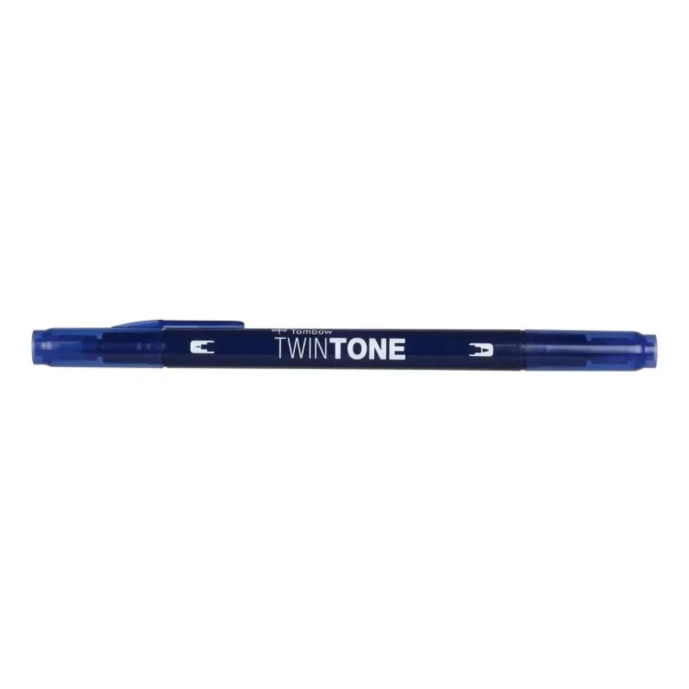 Tombow Oboustranný fix Tombow TwinTone - VYBERTE ODSTÍN - Oboustranný fix Tombow TwinTone - navy, námořnický modrý