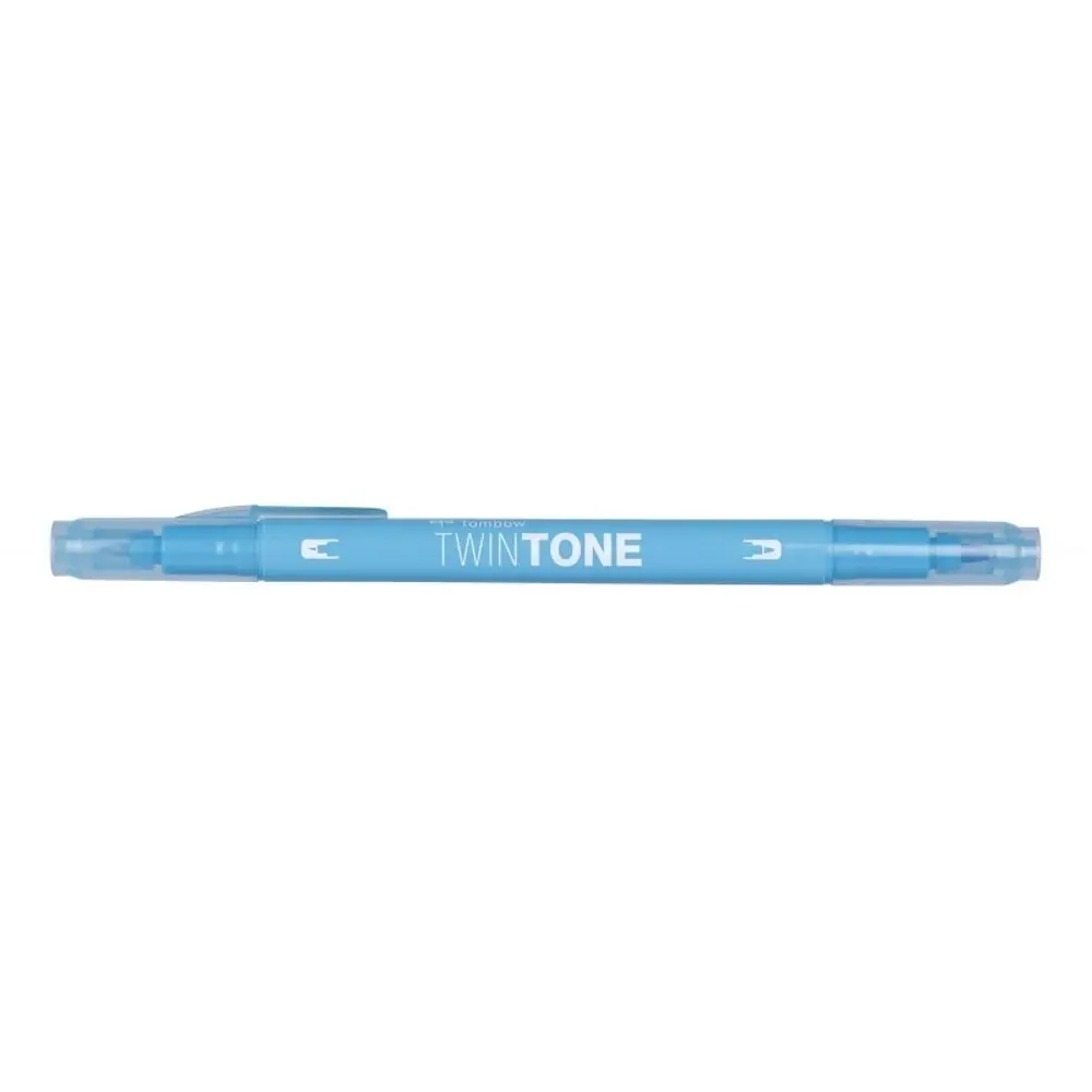 Tombow Oboustranný fix Tombow TwinTone - VYBERTE ODSTÍN - Oboustranný fix Tombow TwinTone - sax blue, saxonský modrý
