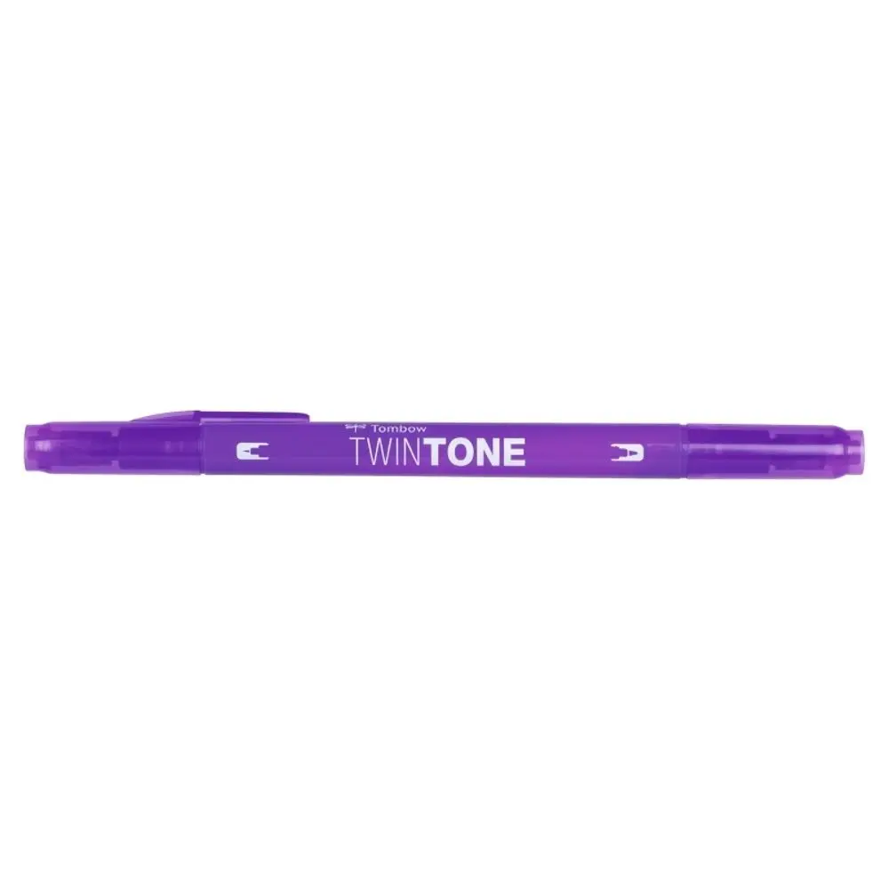 Tombow Oboustranný fix Tombow TwinTone - VYBERTE ODSTÍN - Oboustranný fix Tombow TwinTone - violet, fialový