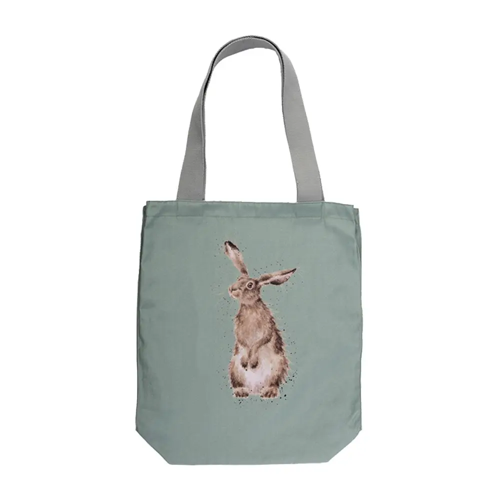 Wrendale Designs Pevná plátěná taška Wrendale Designs "Hare and the Bee" - Zajíc