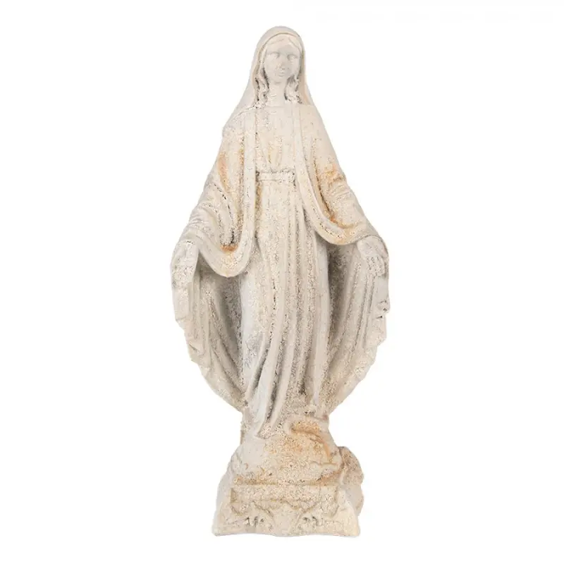 Béžová antik socha panenka Marie Brocante - 17*12*41 cm Clayre & Eef