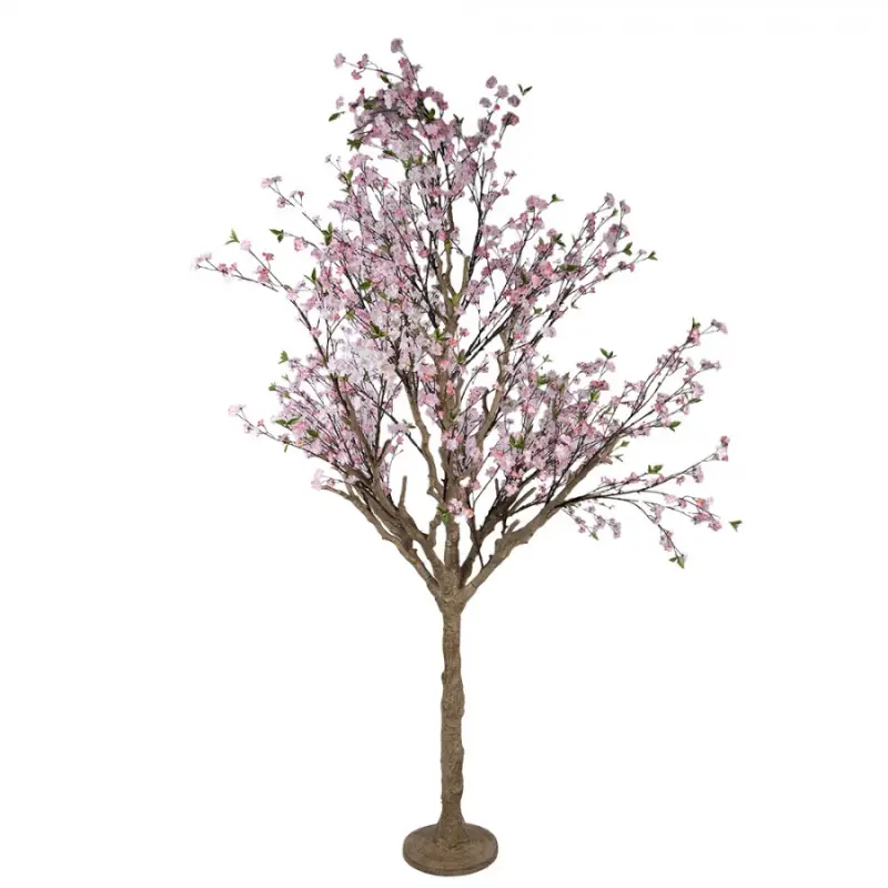 Dekorační strom třešeň s růžovými květy Cherry Blossom - 190*190*300 cm Clayre & Eef