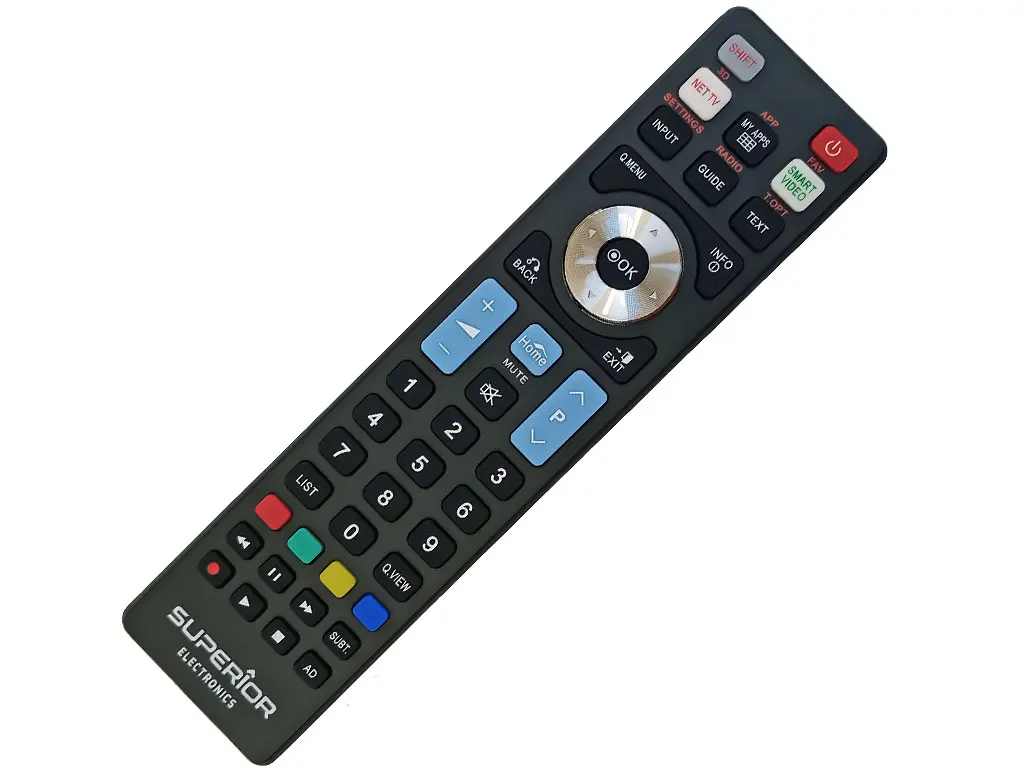 Dálkový ovladač Superior LG univerzální ovladač s hlavnímy Smart TV a 3D funkcemi