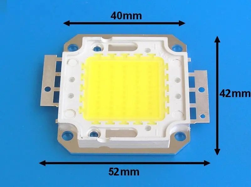 LED ČIP100W / LED dioda COB 100W / LEDCOB100W / LED CHIP 100W - studená bílá