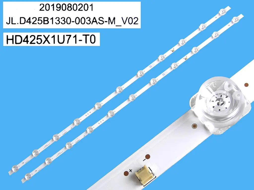 LED podsvit 780mm sada Hisense celkem 2 pásky / DLED TOTAL ARRAY JL.D425B1330-003AS-M / HD425X1U71-T0 / 43A52E HZ43E3D náhradní výrobce