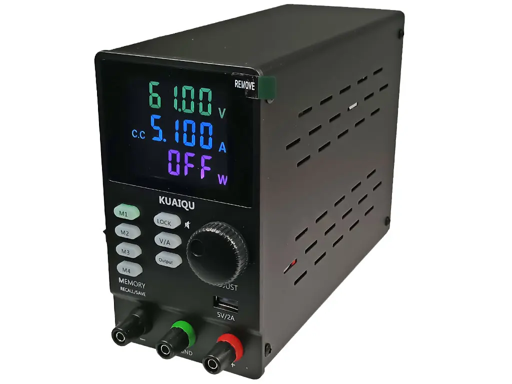 Laboratorní zdroj KUAIQU SPPS605D 0 - 60V / 0 - 5A, programovatelný