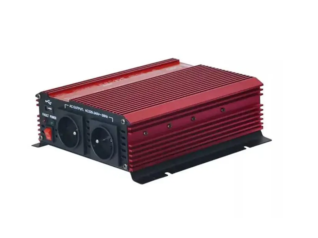 Měnič napětí 12V / 230V 1000W + USB Geti GPI 1012