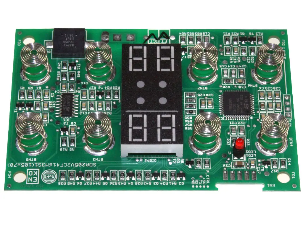 Modul elektroniky ovládání sklokeramická indukční varná deska Beko HII64400AT, 163260053, C00866800