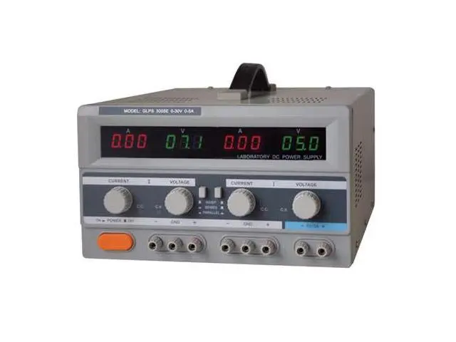 Zdroj laboratorní GETI GLPS 3005E 2x0-30V/ 0-5A+ (5V-3A) 04220167