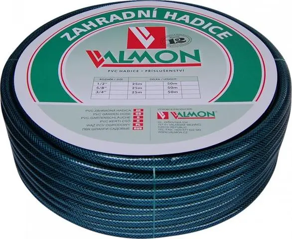 Zahradní hadice PVC 3/4" x 10m - neprůhledná Pmax 10 BAR