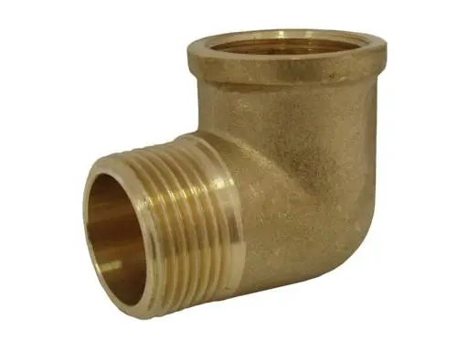 Mosazné koleno MF 1"