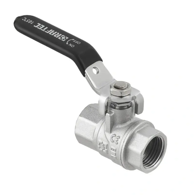 Kulový kohout páka 6/4" FF - PN30 s ucpávkou