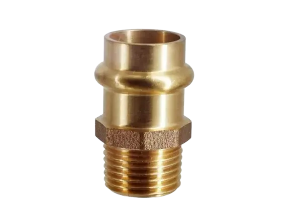 CU Přechod lisovací vnější závit 28 mm x 3/4" - PRESS VODA
