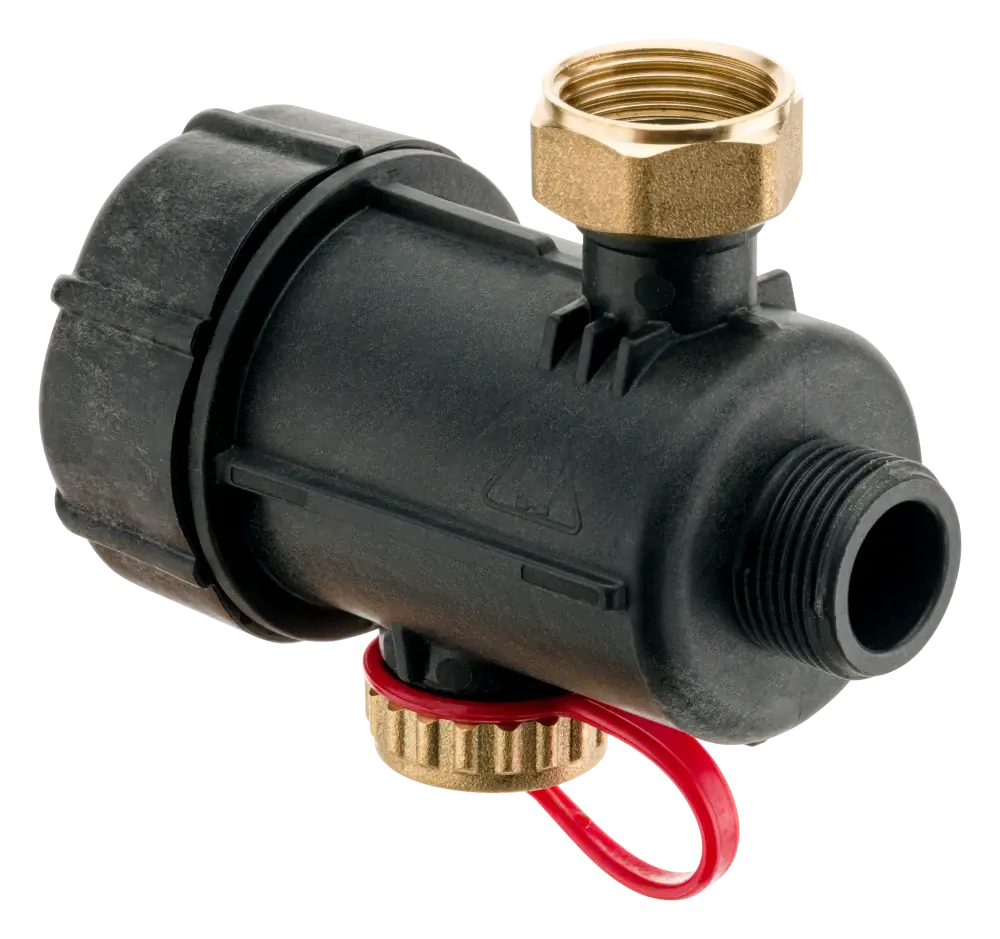 Kompaktní magnetický odkalovač 3/4" - ASTRO MINI P černý 0-80°C