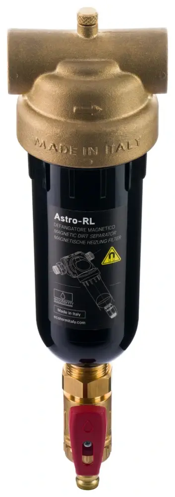 Magnetický odkalovač ASTRO RL s přímým připojením 3/4" 0-80°C