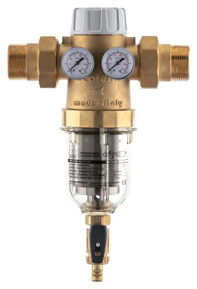 Poloautomatický čisticí filtr COSMO 2B MAXI - 6/4" (1 1/2") 5-30°C